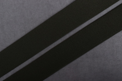 Тесьма эластичная тканая 30мм Башмачная Хаки - изображение