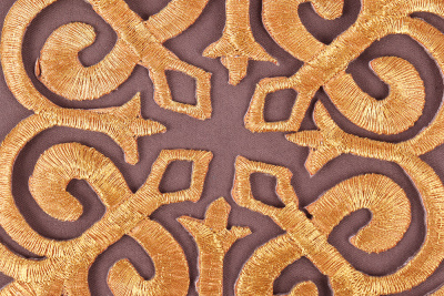 Термоаппликация Орнамент Золото 2825 - изображение