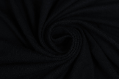 Трикотаж вискозный 0974 Черный - изображение