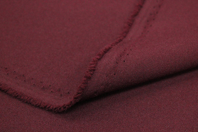 Габардин однотонный Вишневый - изображение