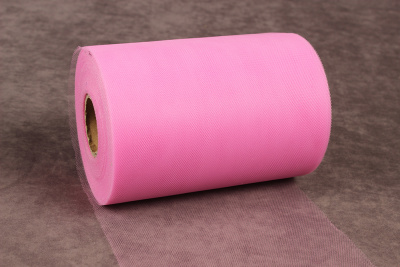 Лента 150мм фатиновая Св.розовый - изображение