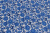 Бязь-универсал П13-150 ИВ Синие цветы на белом