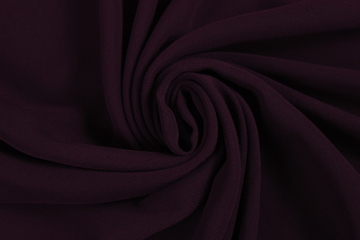 Шифон однотонный Индонезия Т.фиолетовый - изображение