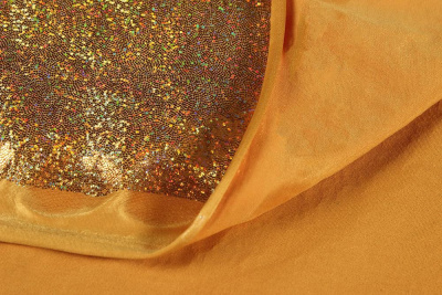 Голограмма точки Ярко-золотой - изображение