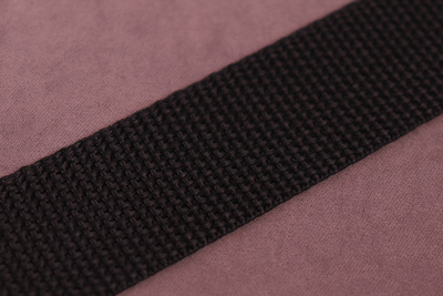 Лента ременная 30мм стропа LCH Черный 02 - изображение