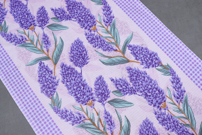 Полотно вафельное Тейково Мускари - изображение