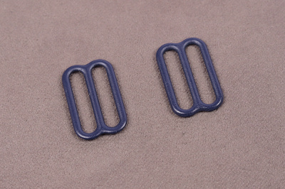 Регулятор для бретелей 15мм металл Arta-F  Т.Синий - изображение