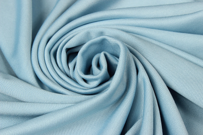 Трикотаж масло Св.голубой - изображение