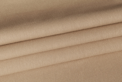 Интерьерная ткань DUCK с тефлоновым покрытием однотонная т. бежевая - изображение