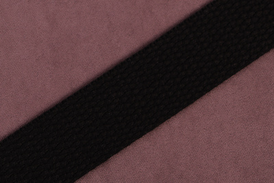 Лента ременная 25мм канвас SA25 Черный - изображение