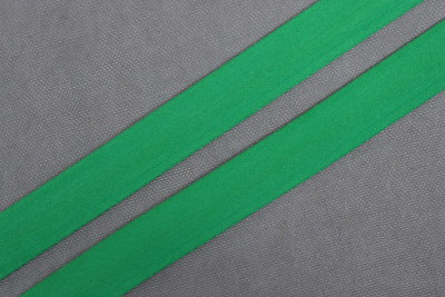 Трикотажная бейка 20мм Зеленый матовый - изображение