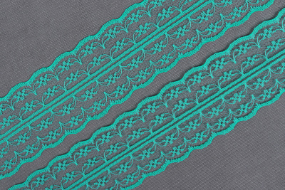 Кружево 45мм капроновое Мятный - изображение