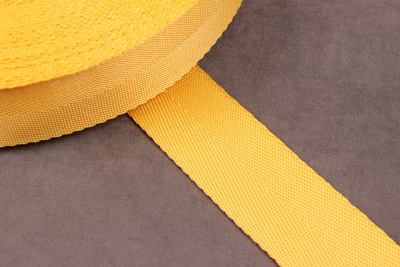 Лента ременная 35мм стропа Жёлтый - изображение