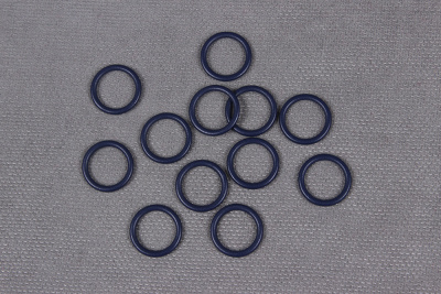 Кольцо 10мм металл Arta-F Т.Синий - изображение