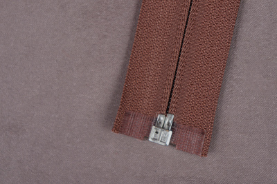 Молния разъёмная 55см Т5 спираль Терракотовый 288 - изображение