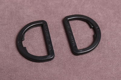 Полукольцо 25мм Черный - изображение