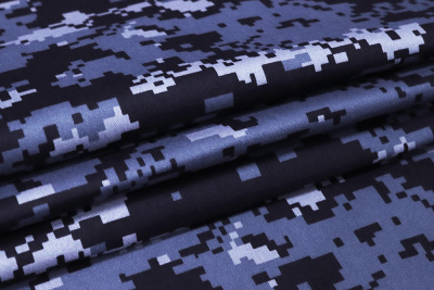 Ткань Мираж Камуфляж пиксель Ткань Мираж Камуфляж пиксель - изображение