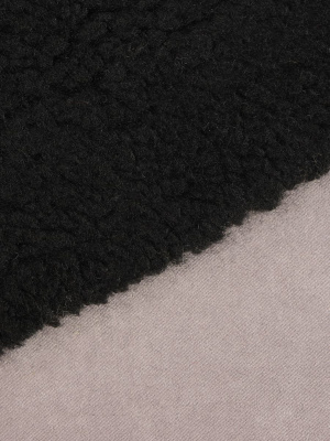 Мех подкладочный О-8ч 320гр/м.кв.Черный - изображение