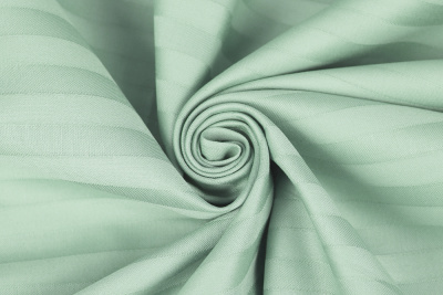 Страйп-сатин 140гр/м.кв.240 Мелкая полоска Олива 1*1 - изображение