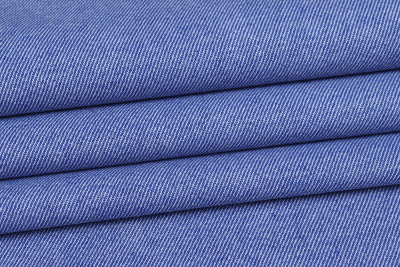 Джинс однотонный 35/004 Голубой - изображение