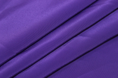 Креп-кашибо однотонный Фиолетовый - изображение