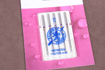 Иглы особо острые №80/12 Microtex Schmetz 5шт - изображение