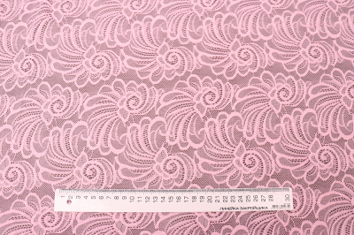 Гипюр-стрейч Св.розовый - изображение