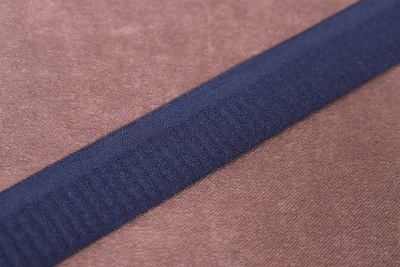 Резинка бельевая рифленая 20мм Т.синий - изображение