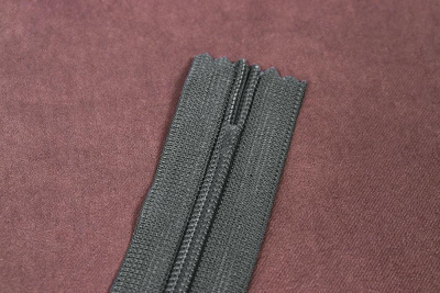 Молния потайная 50см нейлон KBB Т.Серый 311 - изображение