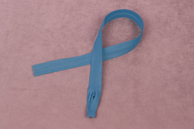 Молния потайная 50см нейлон KBB Морская волна 210 - изображение