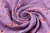 Вискозный твил 11063 Цветы на сиреневом