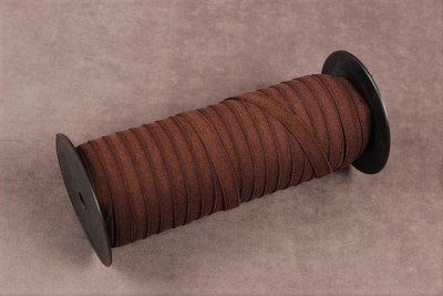 Резинка для бретелей 10мм Матовая Т.коричневый - изображение