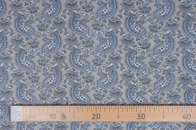 Бязь-универсал П13-150 ИВ Огурцы на сером - изображение