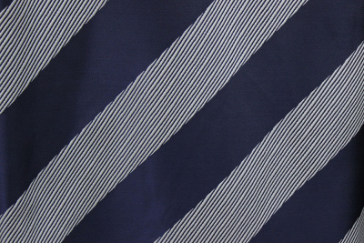 Портьера серебрянно-синие полосы - изображение