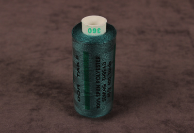 Нитки Dor Tak 40/2 400 ярд 360 Морская волна - изображение