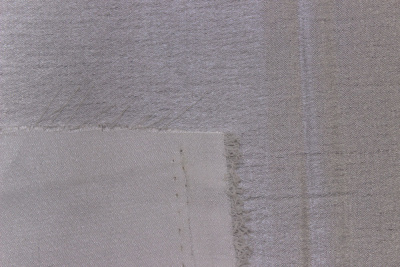 Креп-сатин однотонный Белый - изображение