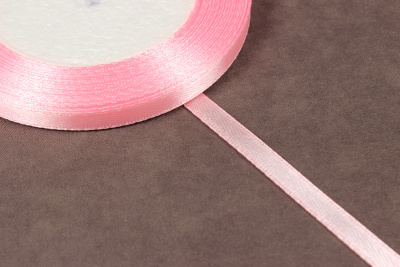 Лента атласная 6мм Розовый Н37 - изображение
