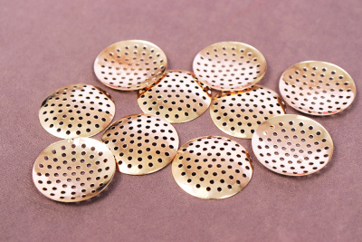 Основа 25мм для броши Сито Золото - изображение