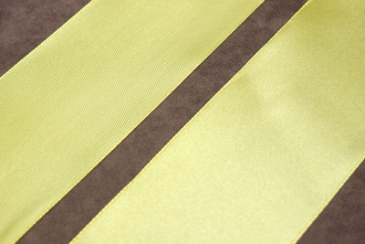 Лента атласная 50мм Желтый №015 - изображение