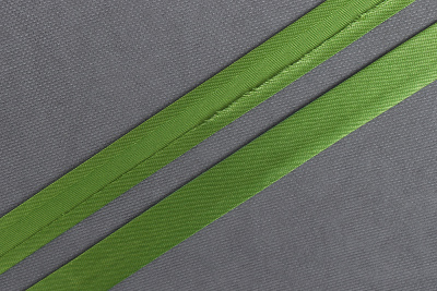 Атласная косая бейка 15мм Фисташковый 6089 - изображение