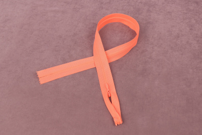 Молния потайная 50см нейлон KBB Персик 383 - изображение