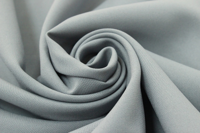 Габардин однотонный Серо-голубой - изображение