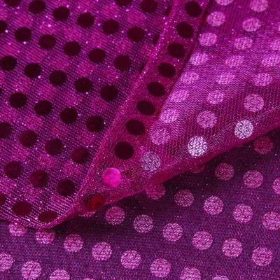 Трикотаж копейка Малиновый - изображение