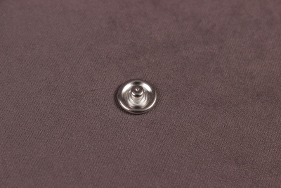 Кнопки пробивные 9,5мм рубашечные/кольцо Голубой - изображение