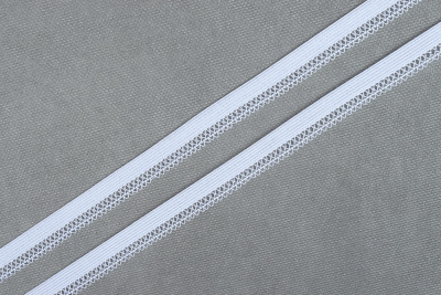 Резинка бельевая 10мм Белый F101 - изображение