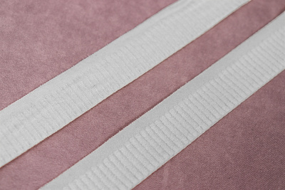 Резинка бельевая рифленая 20мм Серый - изображение