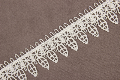 Кружево гипюр 15мм Ажурное АРТ.1018 Белый - изображение