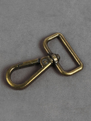 Карабин 32мм для сумок Антик - изображение