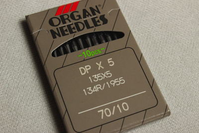 Иглы для прямострочных машин DPx5/70 Organ 10шт - изображение