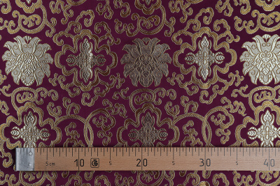 Жаккард 5134 Бордовый - изображение